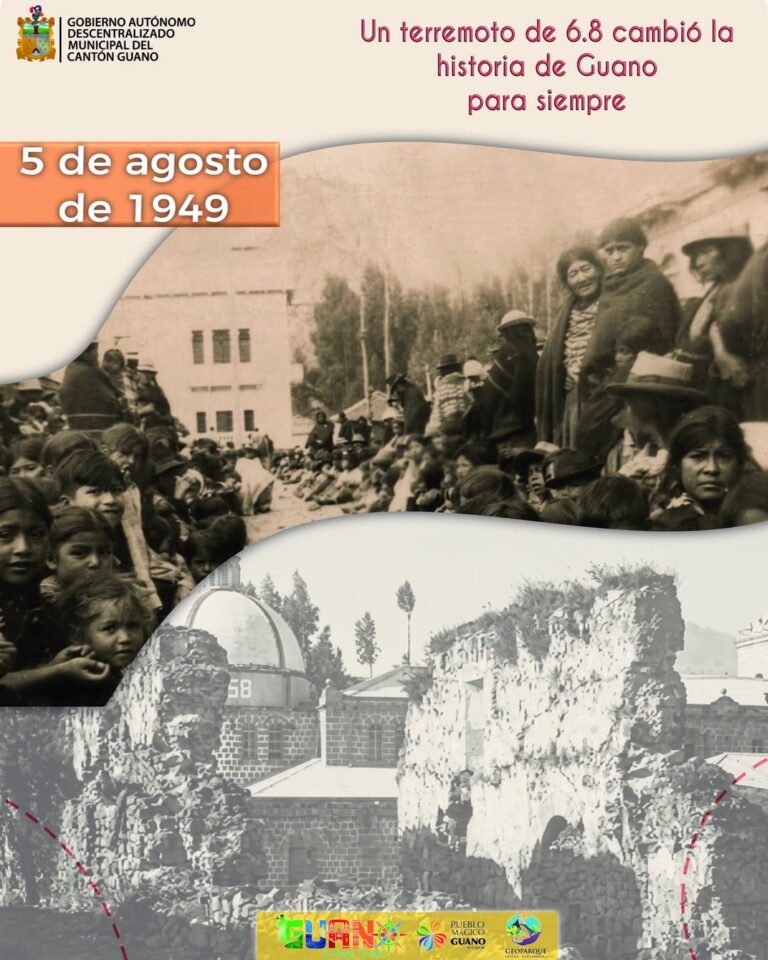 SABIAS LA HISTORIA DEL TERREMOTO DEL 5 DE AGOSTO DE 1949?
